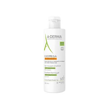 A-Derma Exomega control gel emolliente detergente viso-corpo 