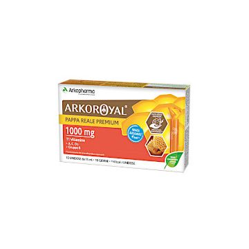 Arkoroyal Pappa reale premium 10 flaconcini da 15 ml