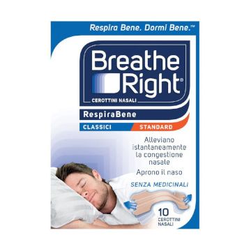 Breathe Right Classici 10 cerotti nasali