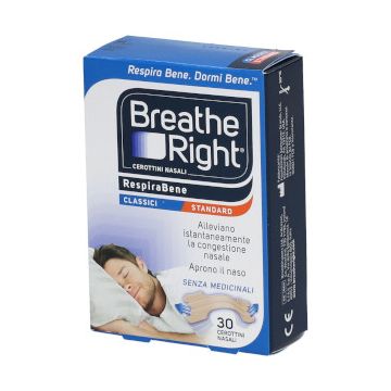 Breathe Right Classici 30 cerotti nasali