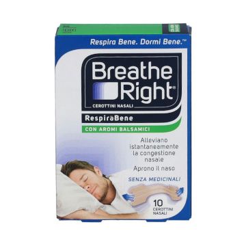 Breathe Right Balsamici 10 cerotti nasali
