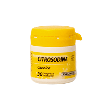 Citrosodina masticabile compresse