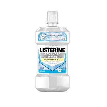 Listerine Advanced White collutorio gusto delicato 500ml