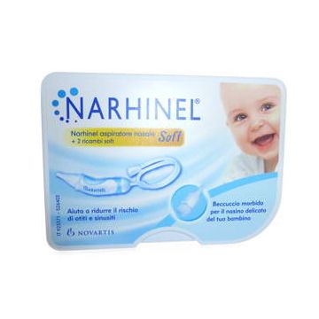 Narhinel aspiratore nasale soft + 2 ricambi