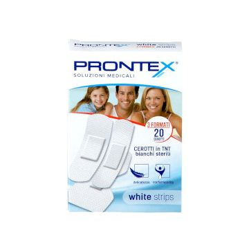 Prontex white strips cerotti TNT assortiti