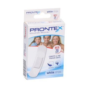 Prontex white strips cerotti TNT medi