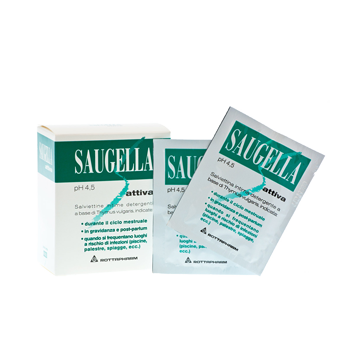 Saugella Attiva salviette detergenti