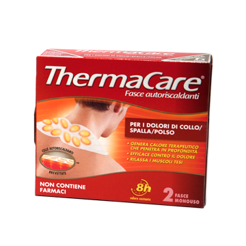 Thermacare 2 fasce riscaldanti collo/spalla/polso