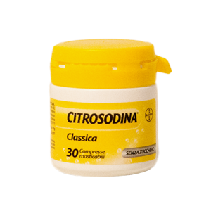 Citrosodina masticabile compresse